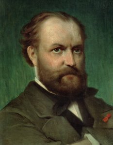 Charles Gounod的肖像（1818-93）